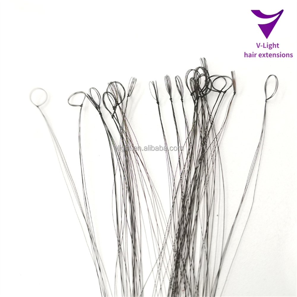 Zero-feeling straw hair extension fillers / 10A 4 hair/strand