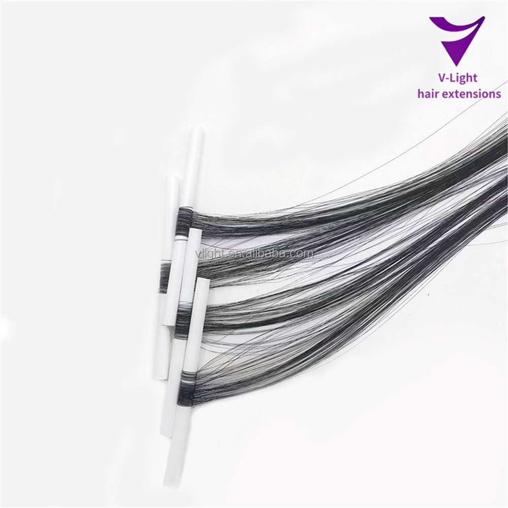 Zero-feeling straw hair extension fillers / 10A 2hair/strand