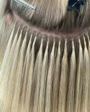 Flat tip  hair extensions / 9A /  Light color 100g