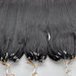 IF2 hair extension Remy hair 9A natural black  Stock