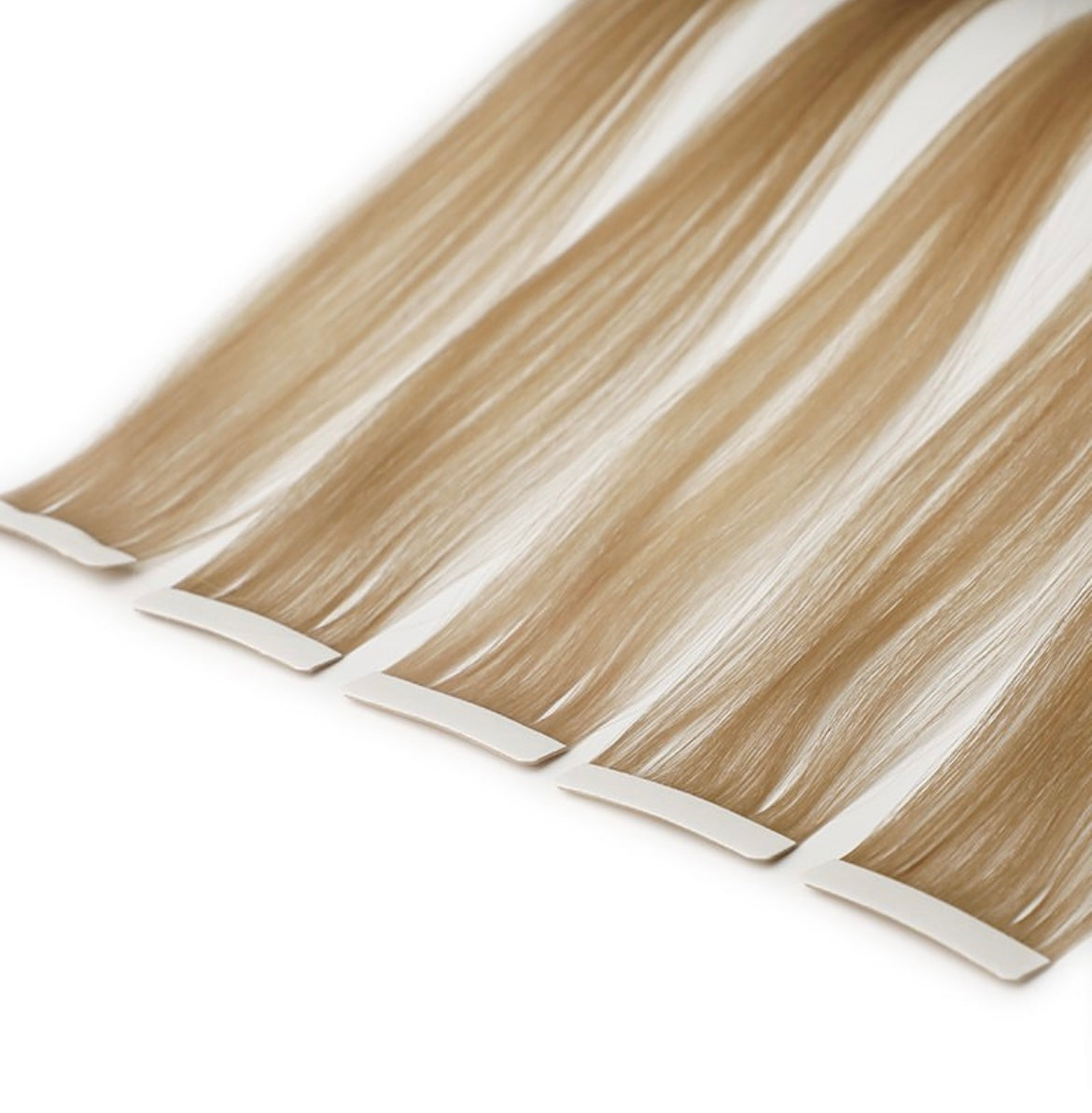 Tape-in Hair  9A  Flat tip/ Remy hair Light color