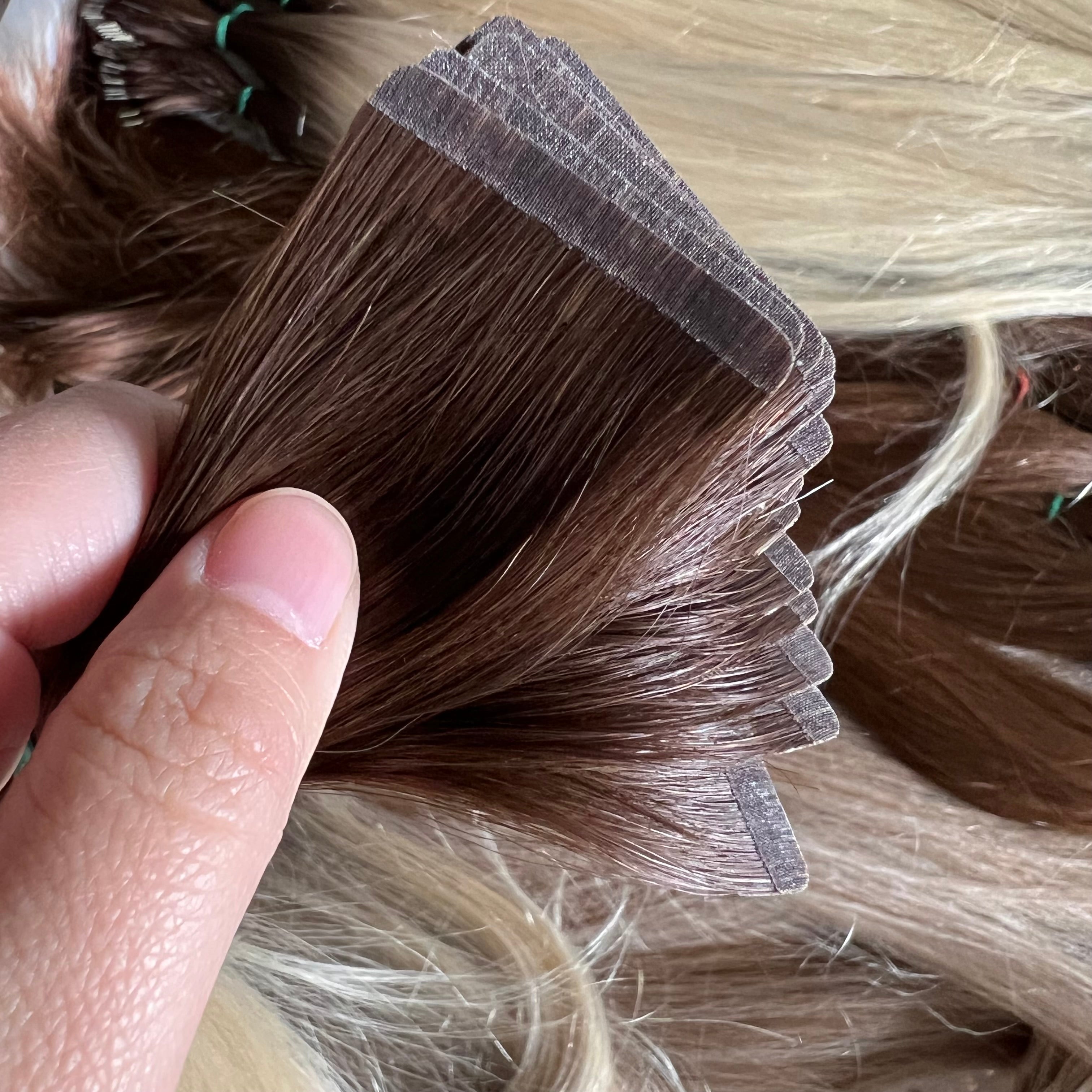 Invisible tape in hair extensions /Remy hair hot-sale color 300g（free shipping）