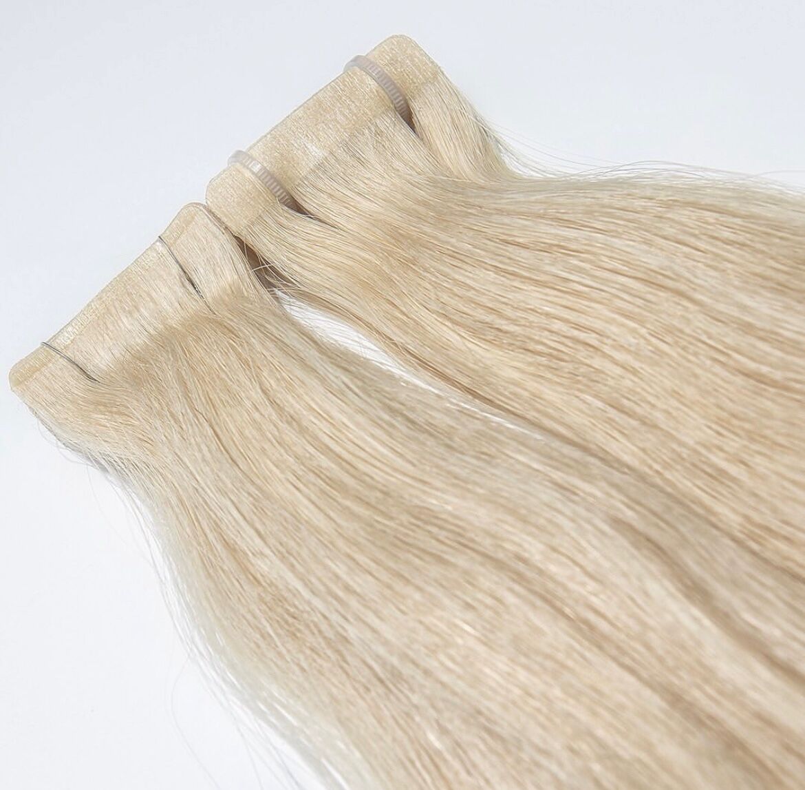Invisible Tape-in-hair /9A Remy hair Light color