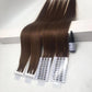 V-LIGHT hair extension piece  9A Virgin hair/ Dark Color /30 g per packet